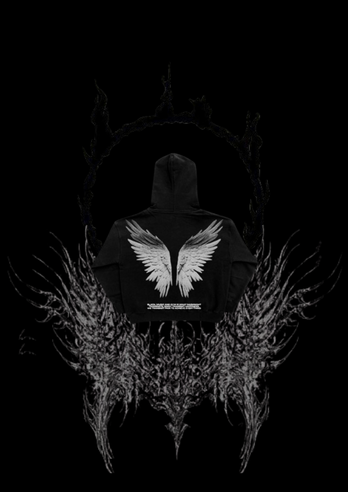 SWEATSHIRT DARK WINGS