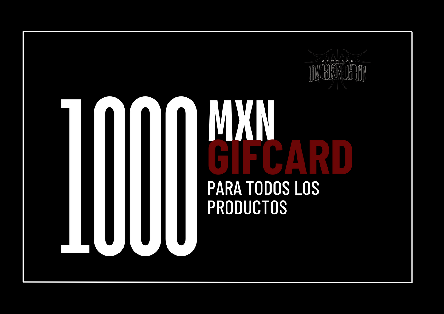 GIFTCARD - 1000