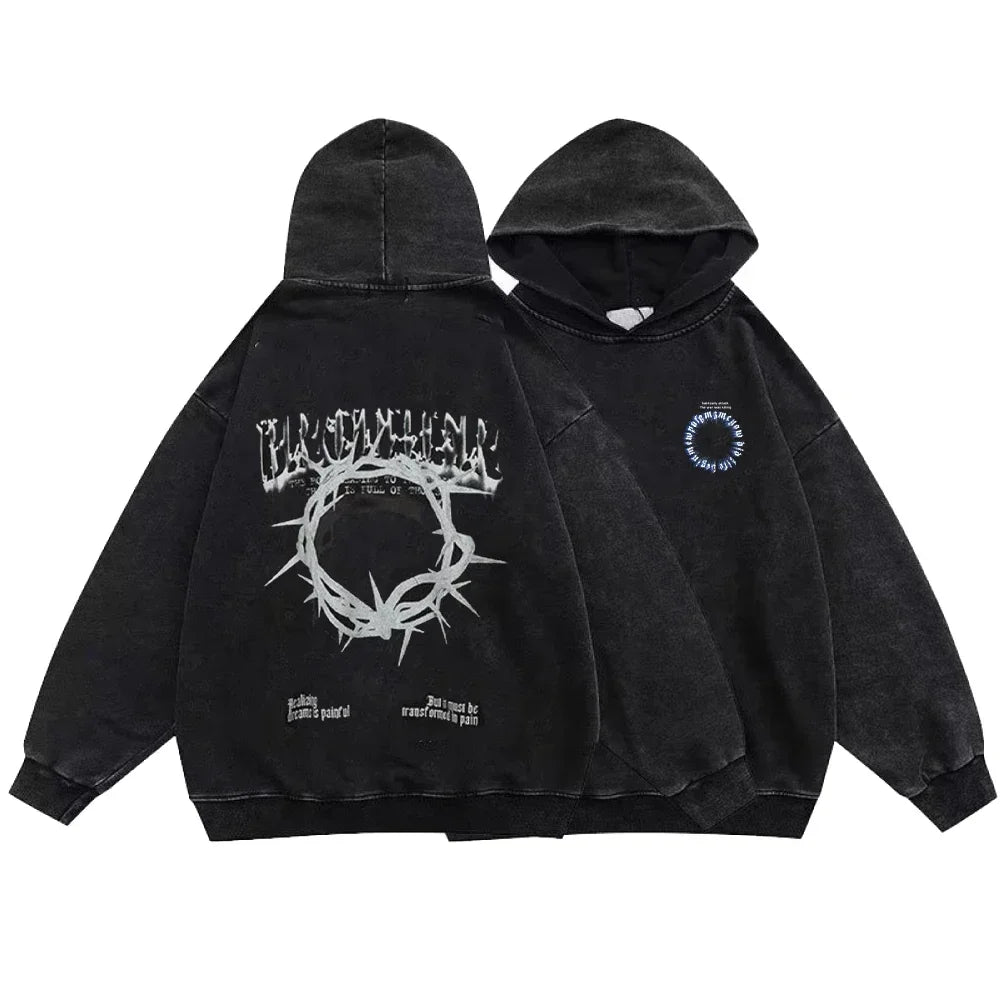 Cross Skeleton Hoodie