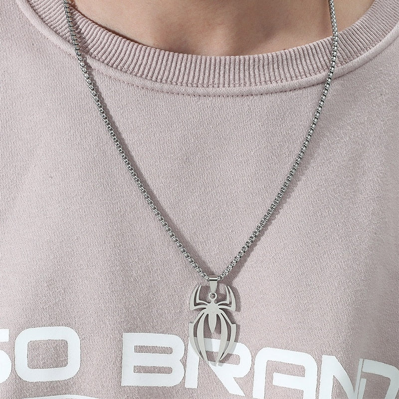 spiderman necklace 