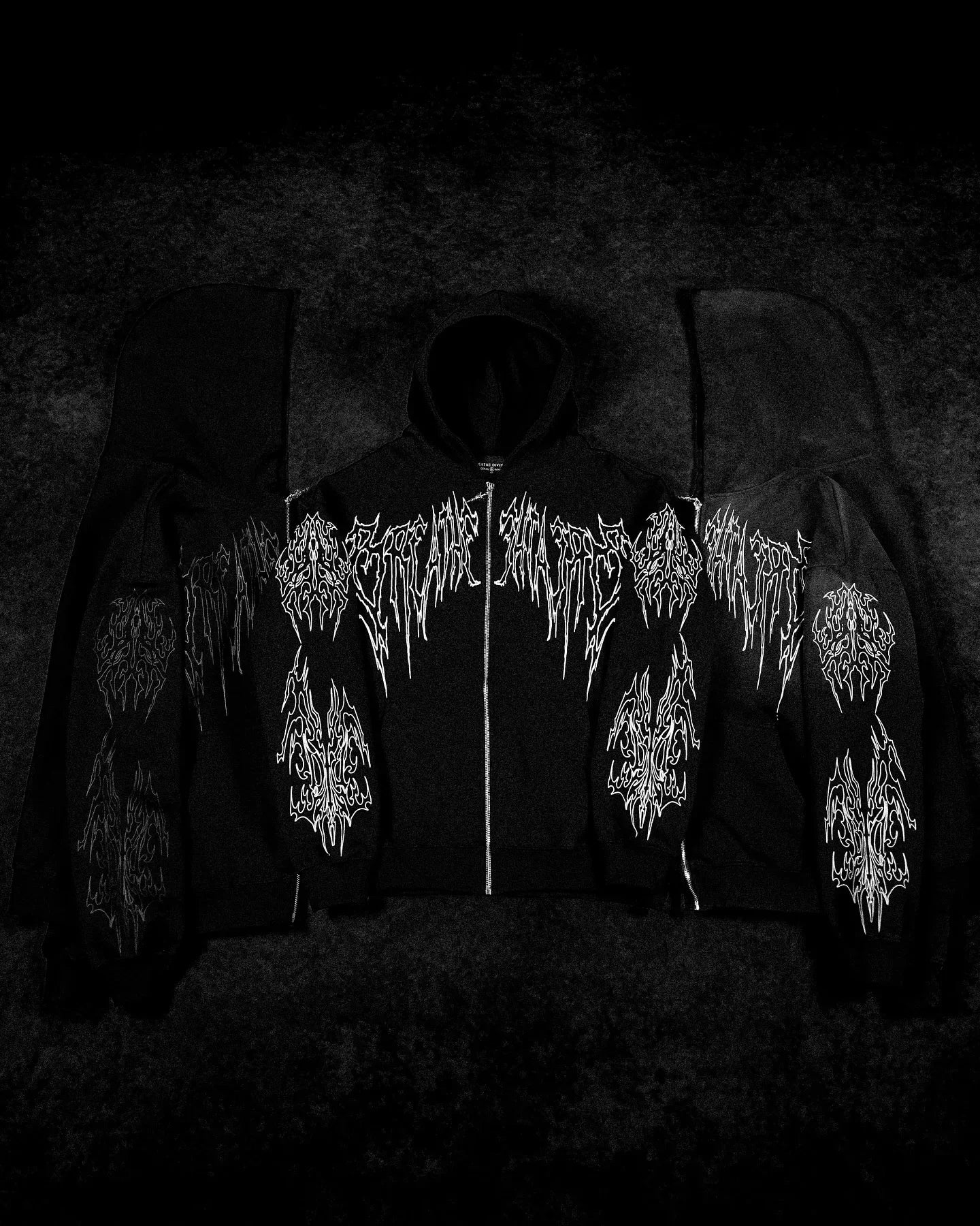 Abyss Ghost Zipper Hoodie