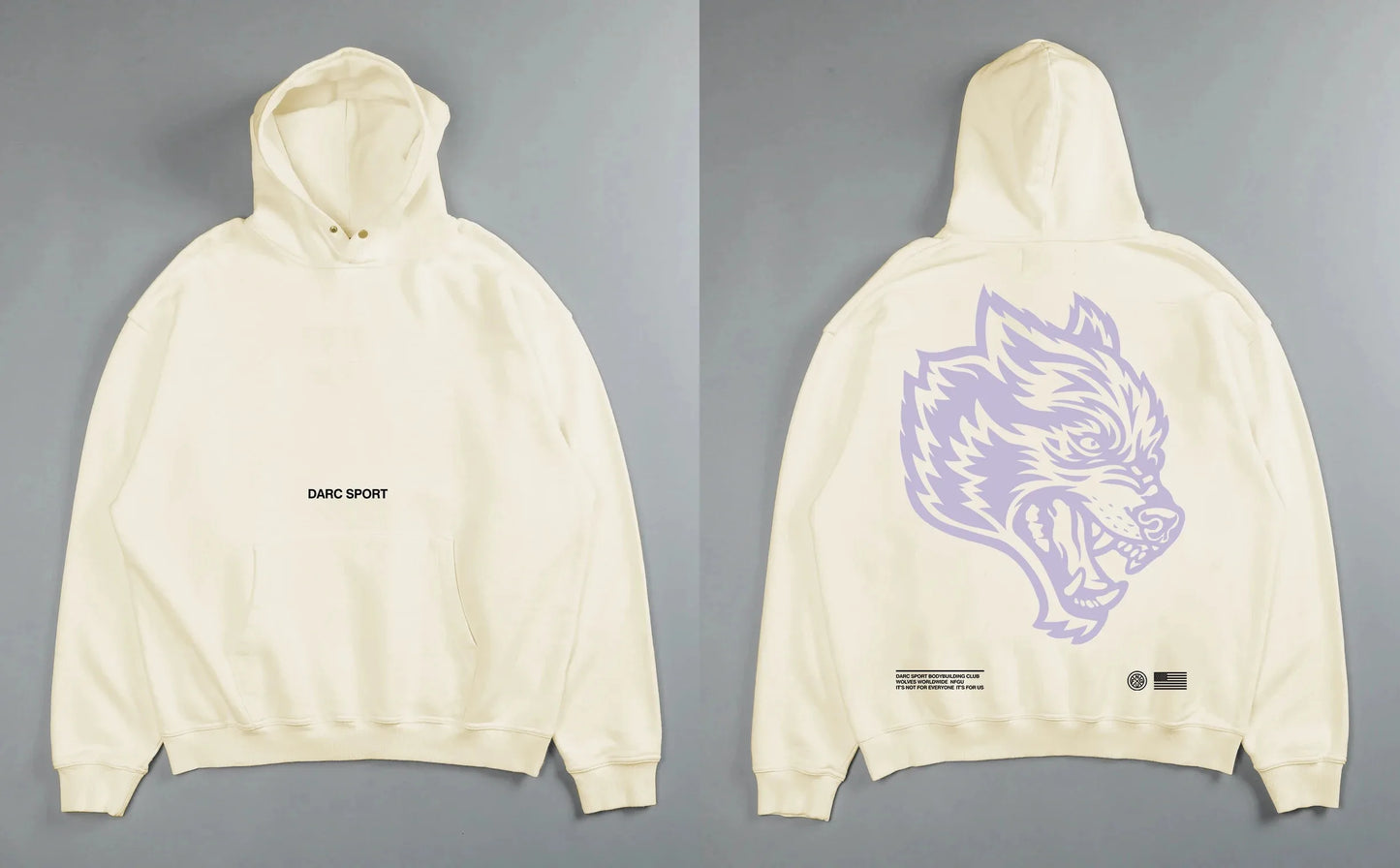 Darc Wolves Hoodies