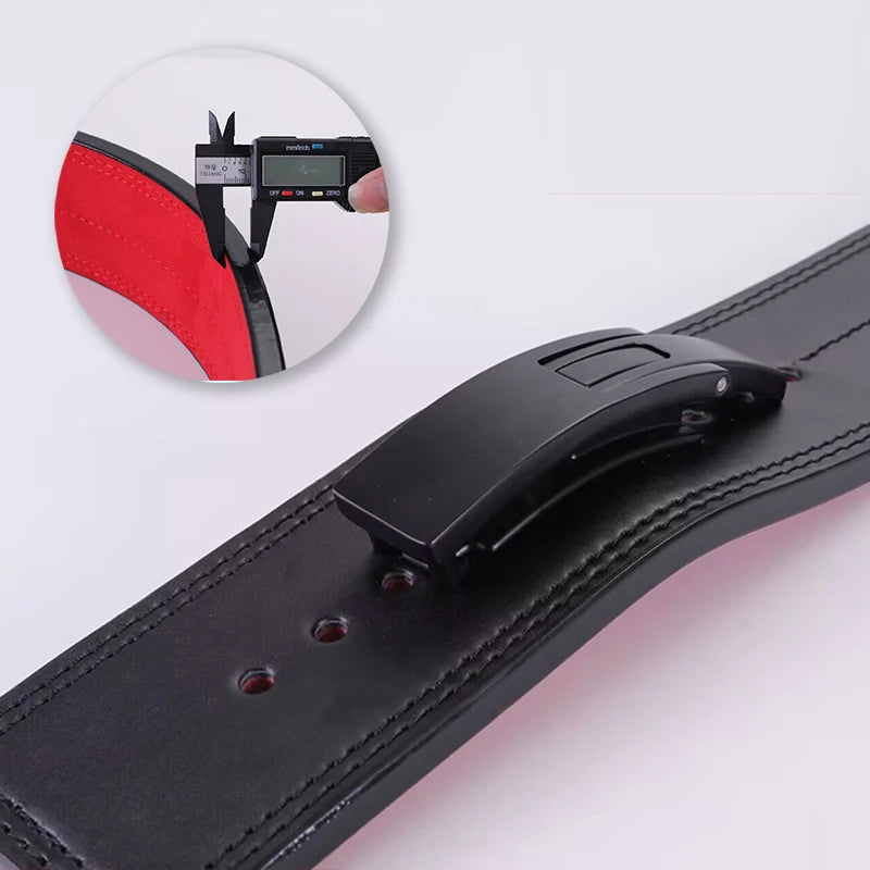 Lever Buckle BLACK AND RED