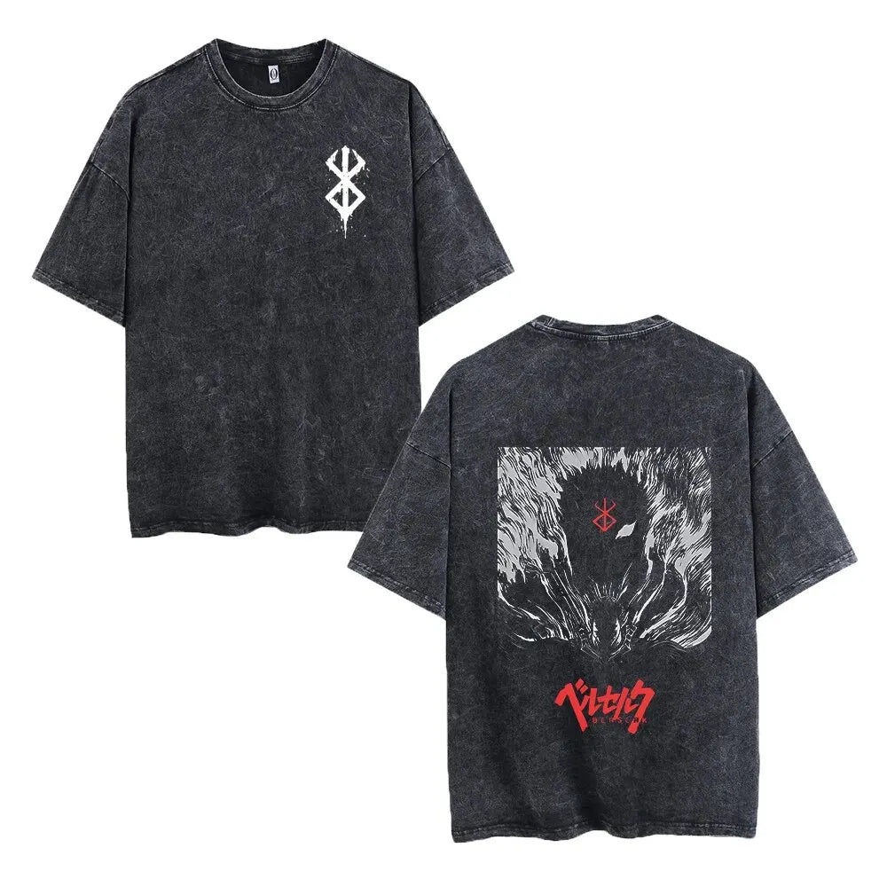 Berserk Washed Playera