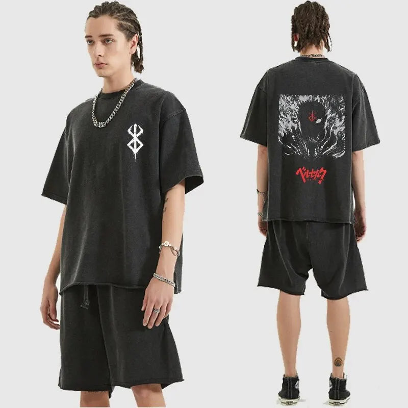 Berserk Washed Playera