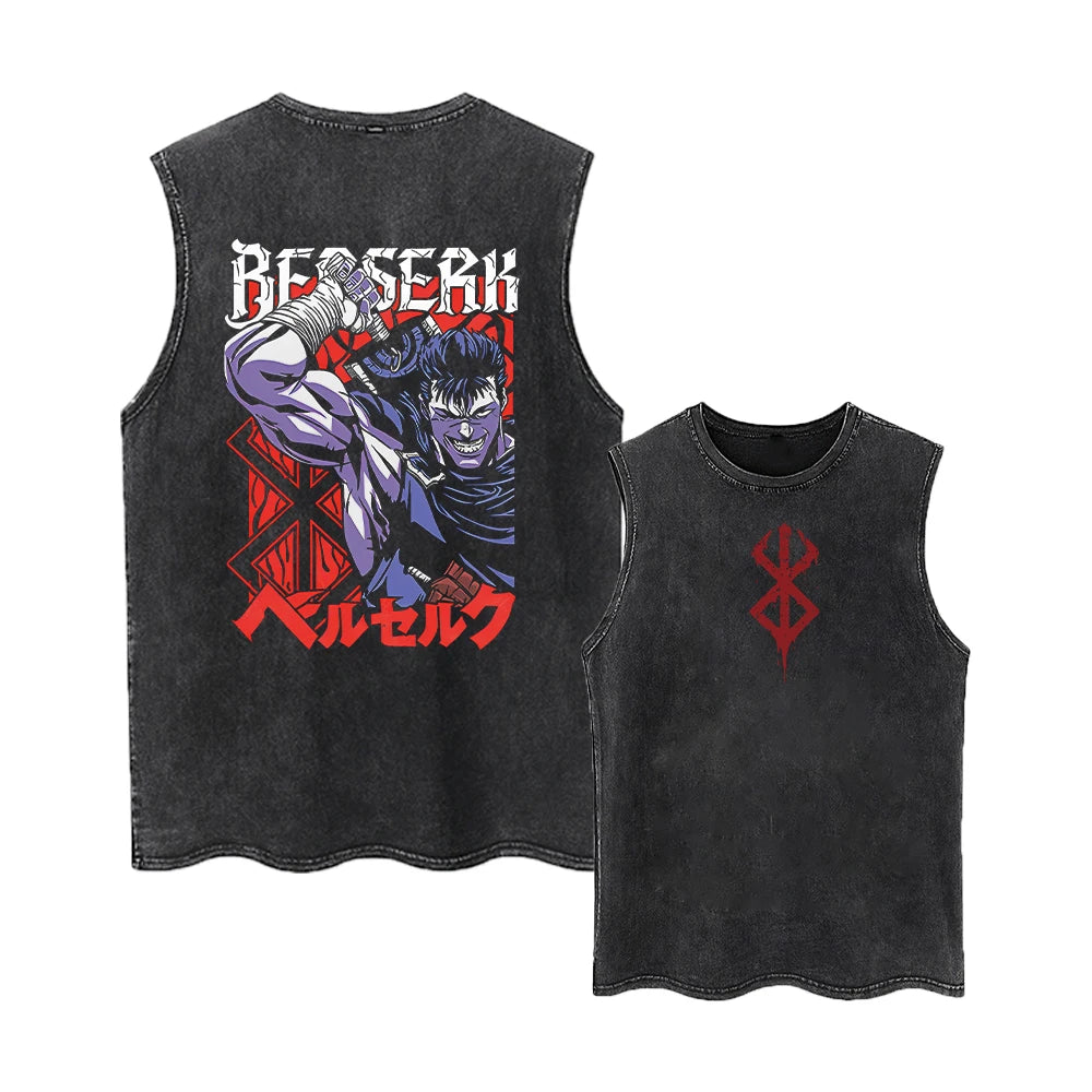 BERSERK Washed Vest