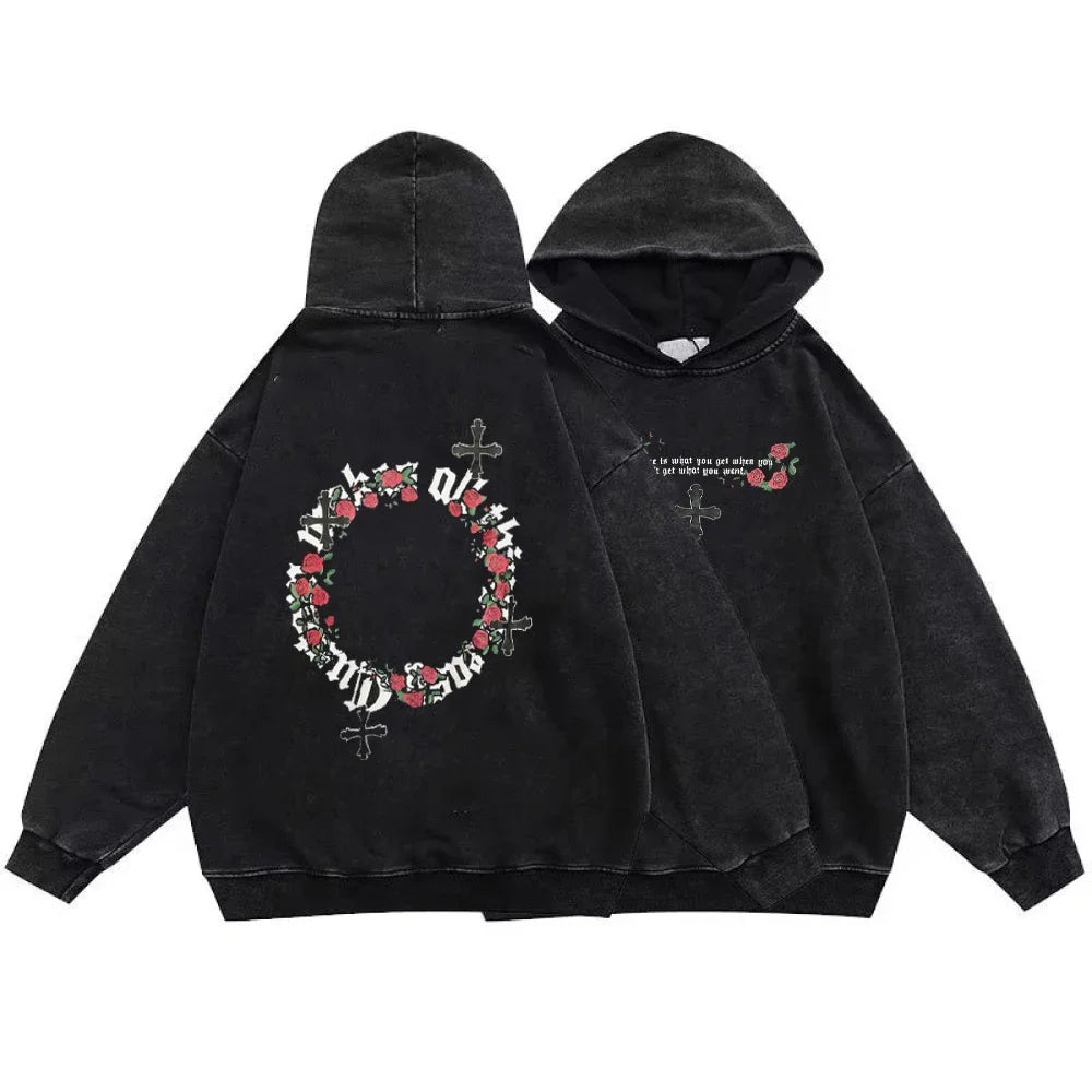 Cross Skeleton Hoodie