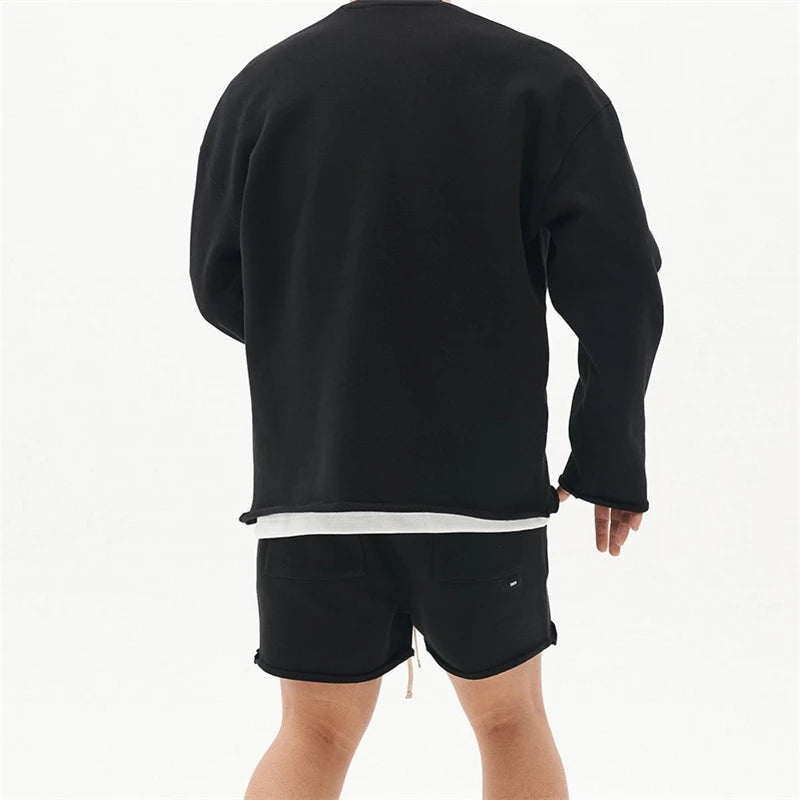 Men Oversized Pullover