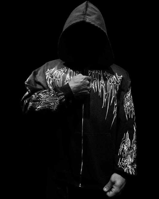 Abyss Ghost Zipper Hoodie