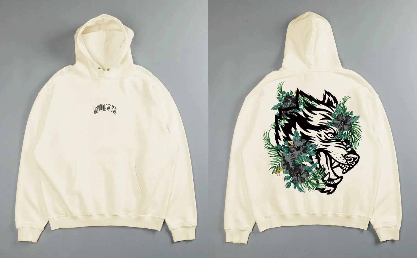 Darc Wolves Hoodies