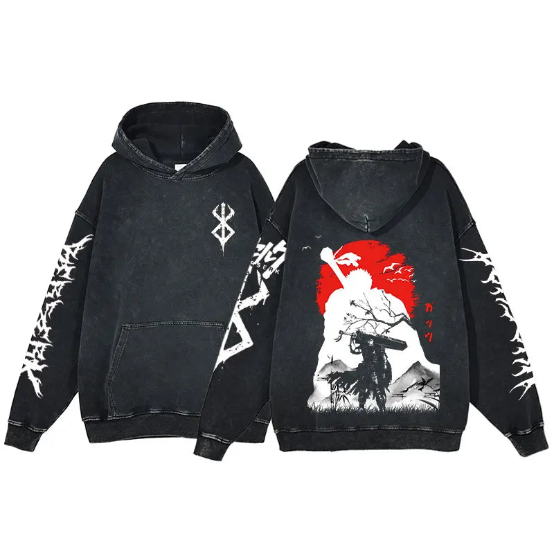 Hoodie Black Streetwear