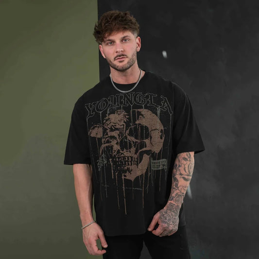 YOUNGLA SKULL T-shirt