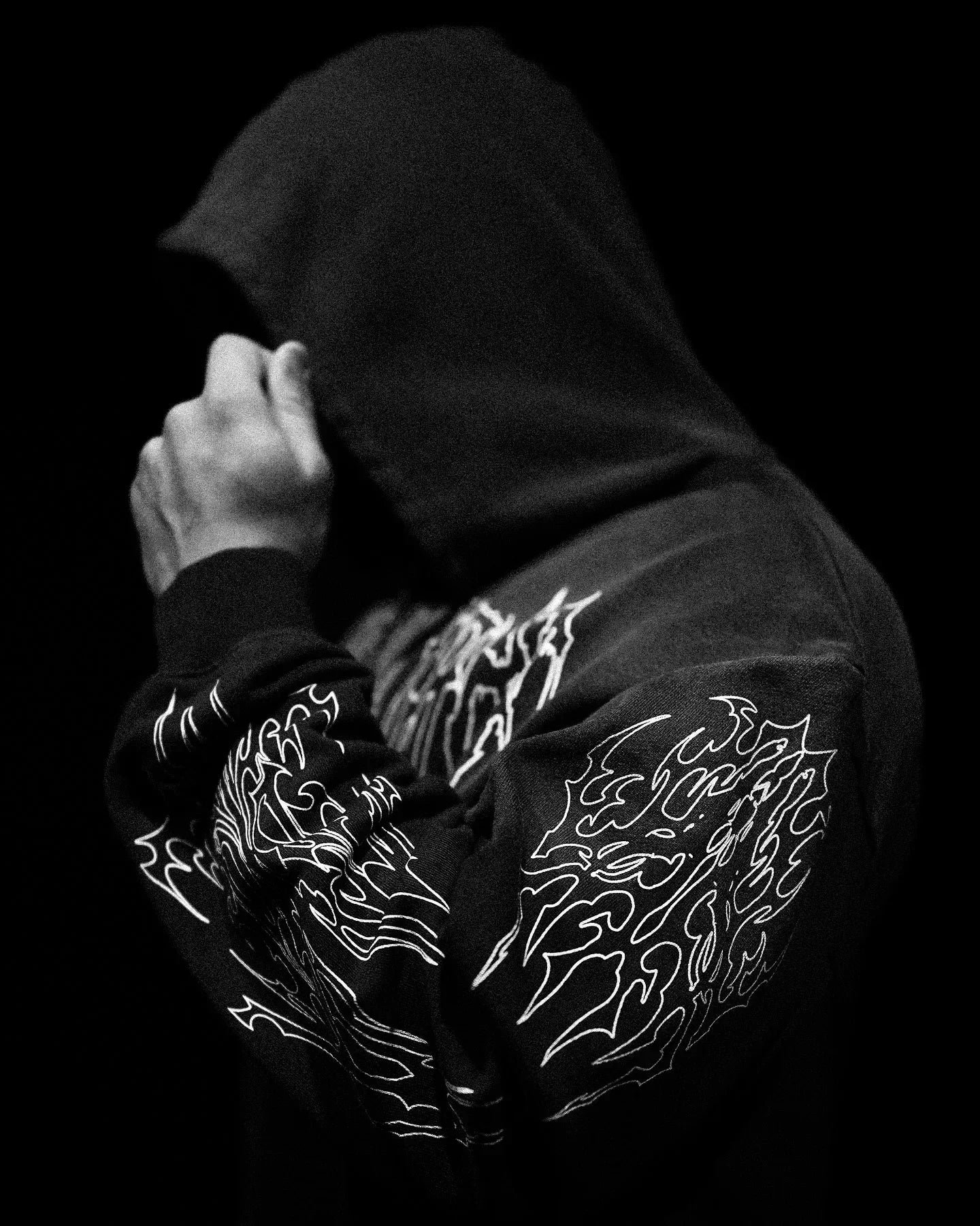 Abyss Ghost Zipper Hoodie