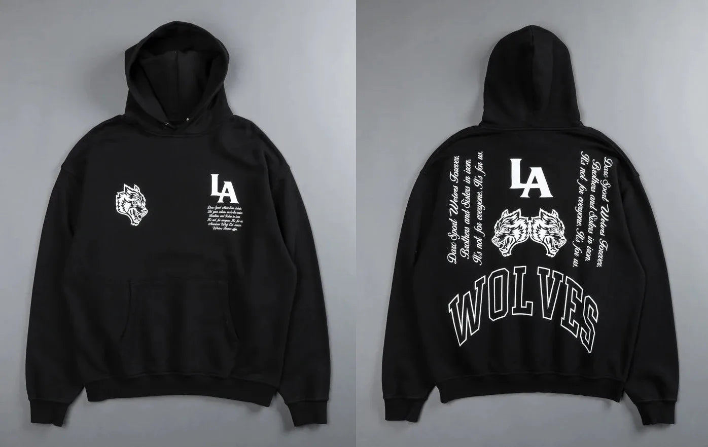 Darc Wolves Hoodies