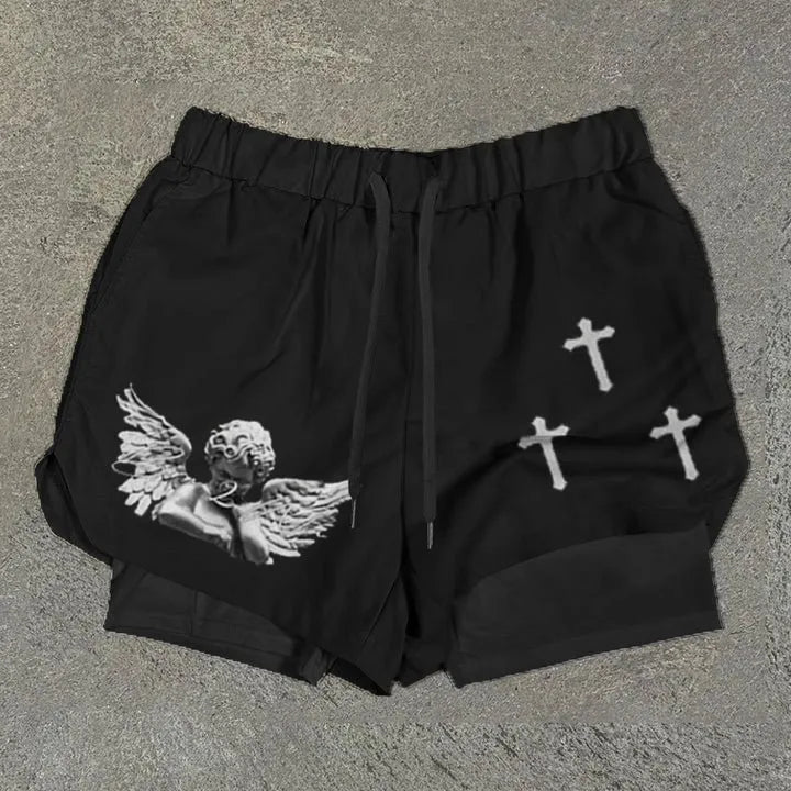 Shorts Print God