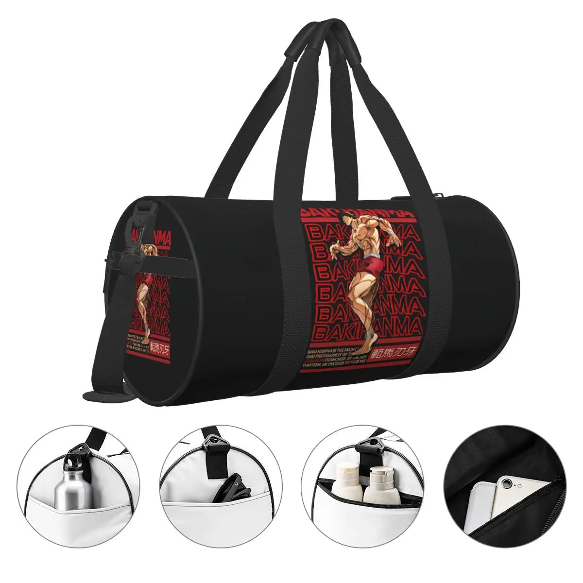 Gym Bag Baki Hanma