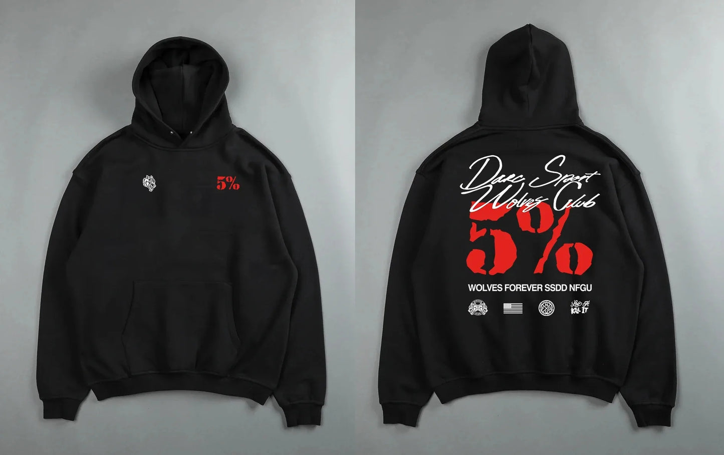 Darc Wolves Hoodies