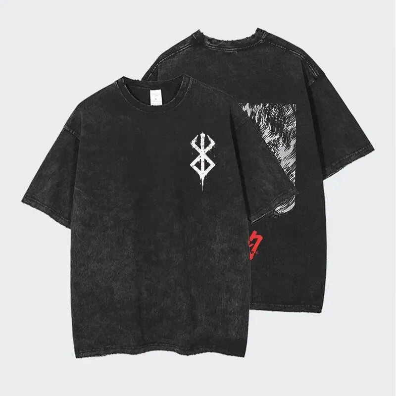 Berserk Washed Playera