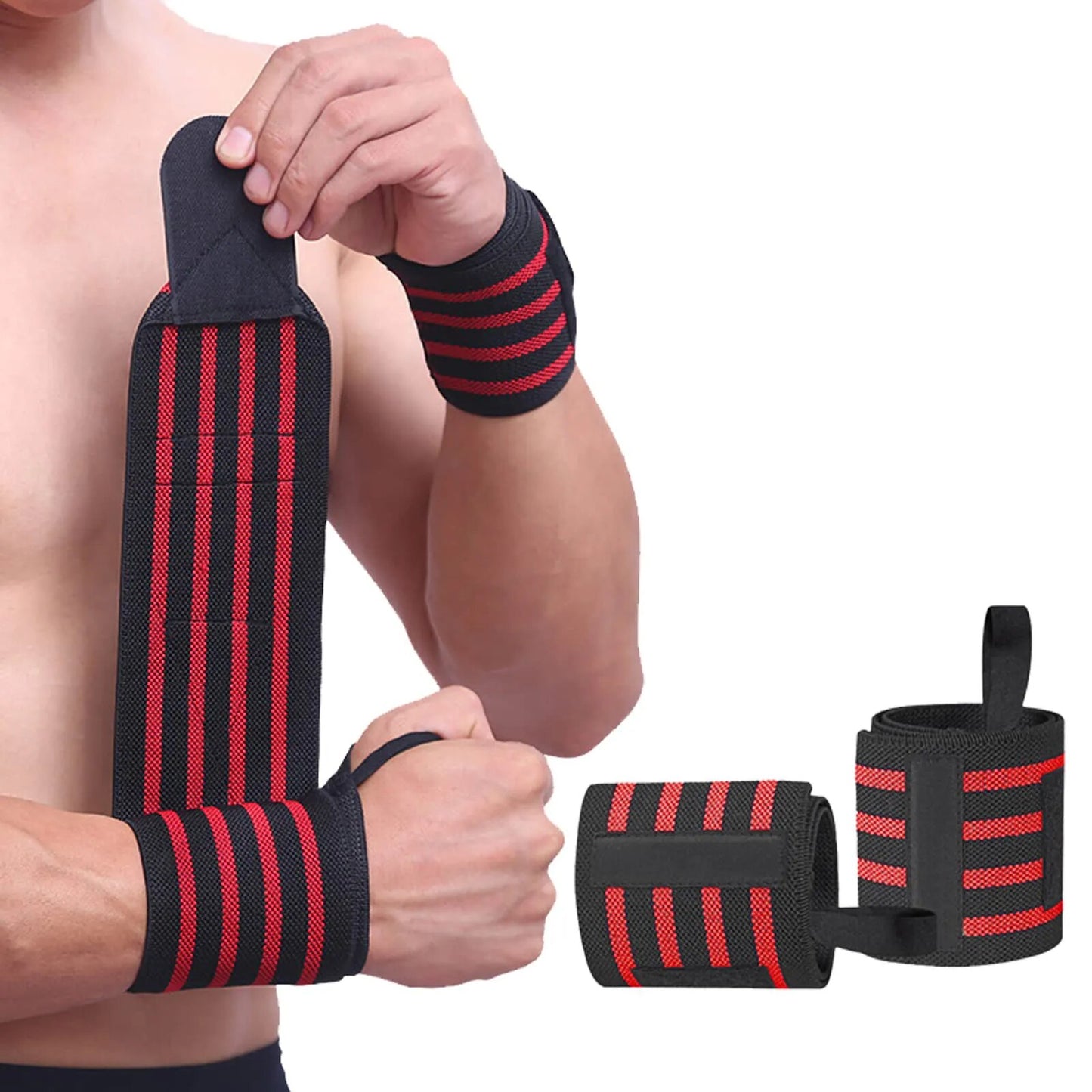 Weight Lifting Wrist Wraps 