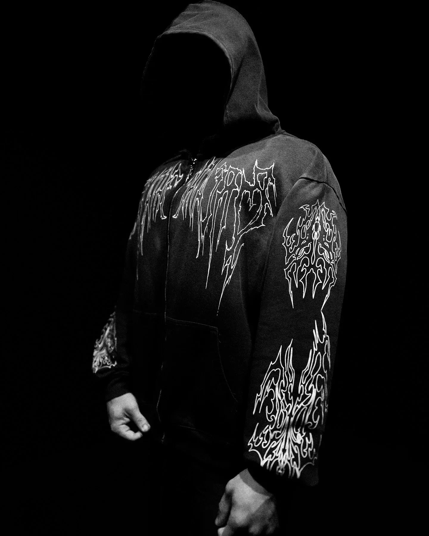 Abyss Ghost Zipper Hoodie