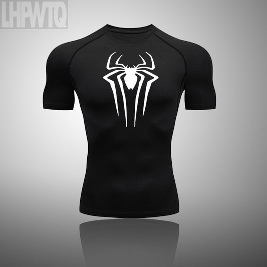 Playera de compresion - spiderman