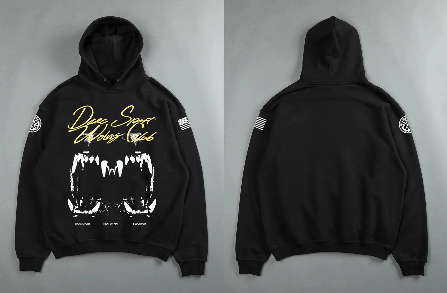 Darc Wolves Hoodies