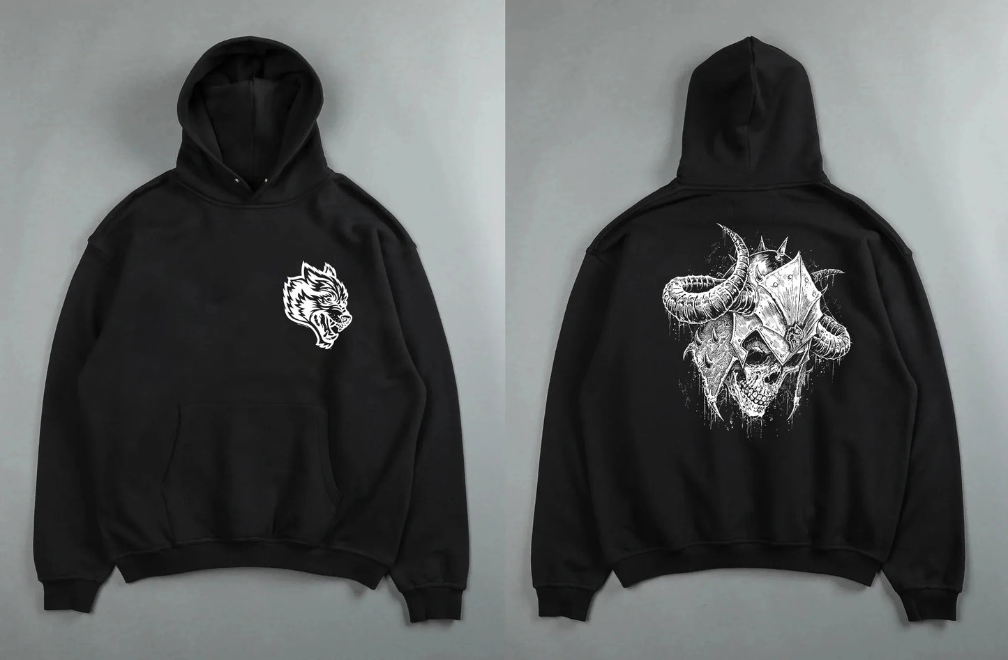 Darc Wolves Hoodies