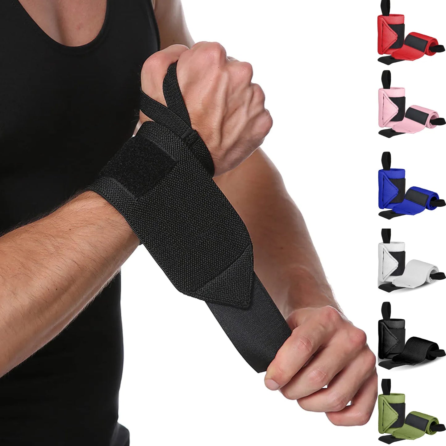 Weight Lifting Wrist Wraps 