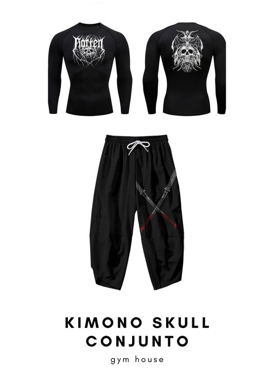 Kimono Skull ‐ CONJUNTO